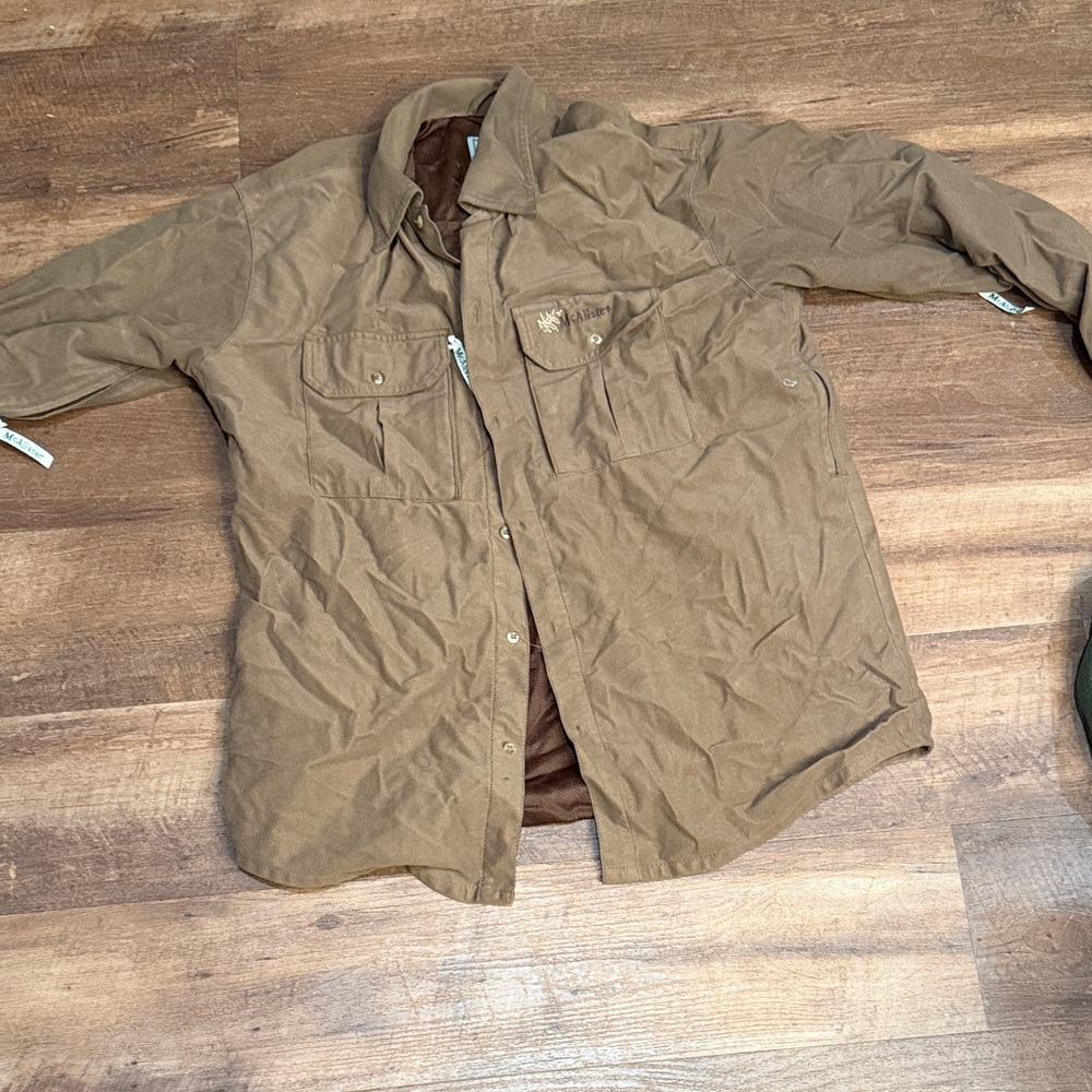 Mcalister’s Men's Brown button up shirt